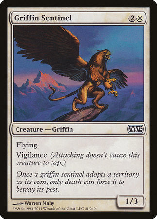 Griffin Sentinel [Magic 2012] | Exor Games Truro