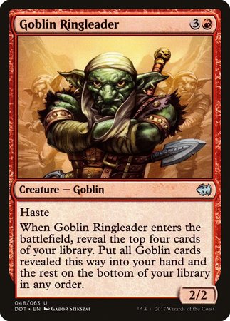 Goblin Ringleader [Duel Decks: Merfolk vs. Goblins] | Exor Games Truro