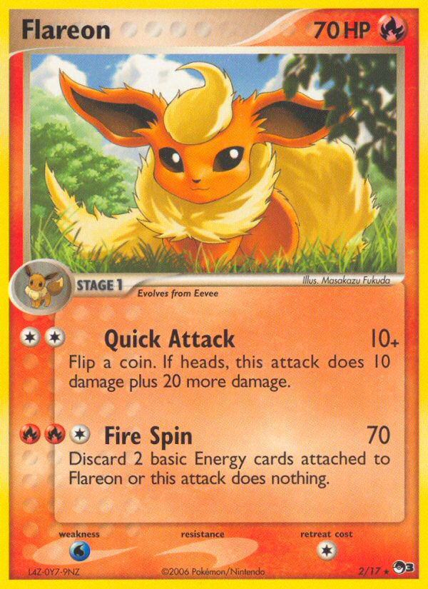 Flareon (2/17) [POP Series 3] | Exor Games Truro