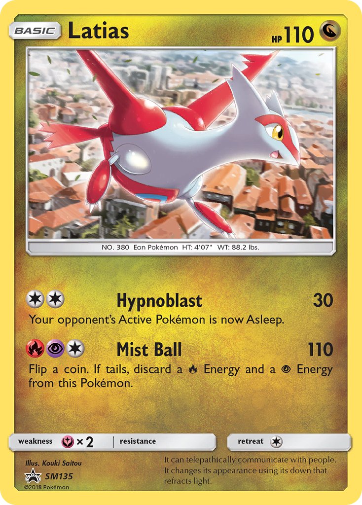 Latias (SM135) [Sun & Moon: Black Star Promos] | Exor Games Truro