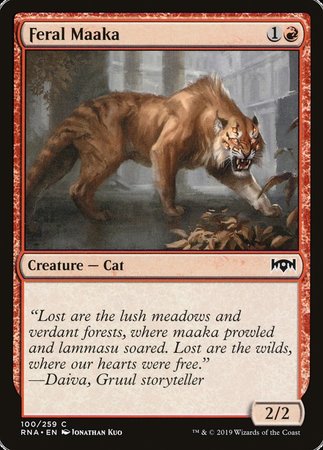 Feral Maaka [Ravnica Allegiance] | Exor Games Truro