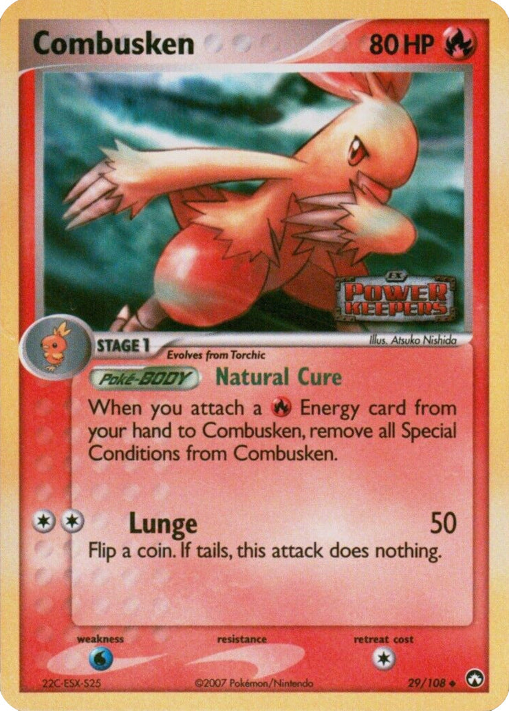 Combusken (29/108) (Stamped) [EX: Power Keepers] | Exor Games Truro