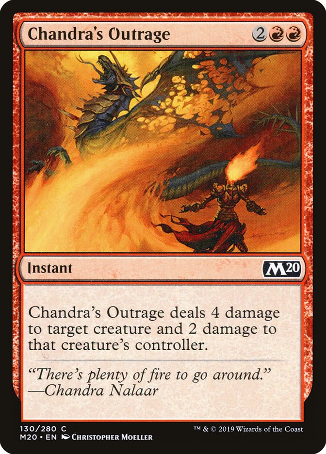 Chandra's Outrage [Core Set 2020] | Exor Games Truro