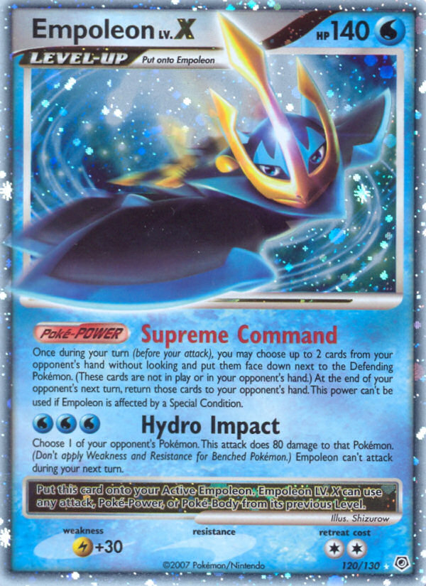 Empoleon LV.X (120/130) [Diamond & Pearl: Base Set] | Exor Games Truro