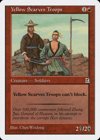 Yellow Scarves Troops [Portal Three Kingdoms] | Exor Games Truro