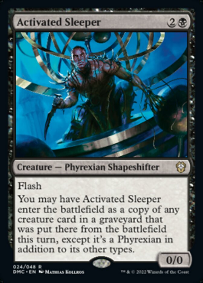 Activated Sleeper [Dominaria United Commander] | Exor Games Truro