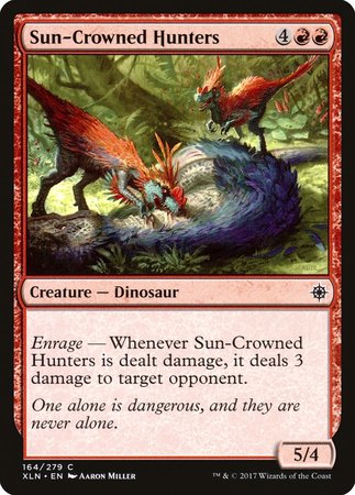 Sun-Crowned Hunters [Ixalan] | Exor Games Truro