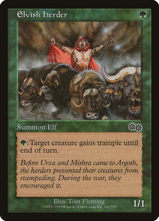 Elvish Herder [Urza's Saga] | Exor Games Truro