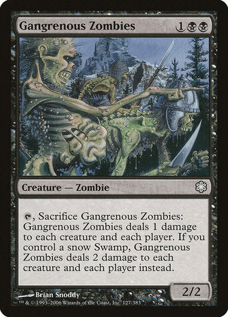 Gangrenous Zombies [Coldsnap Theme Decks] | Exor Games Truro