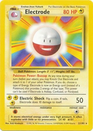 Electrode (21/102) [Base Set Unlimited] | Exor Games Truro