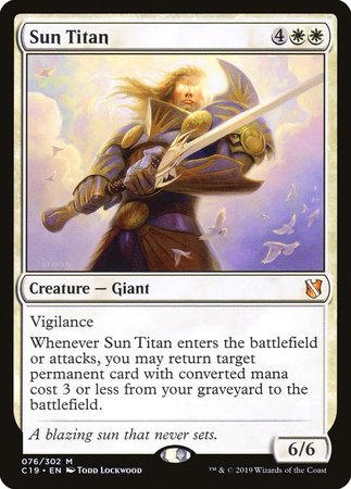 Sun Titan [Commander 2019] | Exor Games Truro