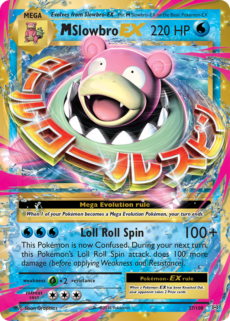 M Slowbro EX (27/108) [XY: Evolutions] | Exor Games Truro