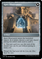 Eye of Ojer Taq // Apex Observatory [The Lost Caverns of Ixalan Commander] | Exor Games Truro