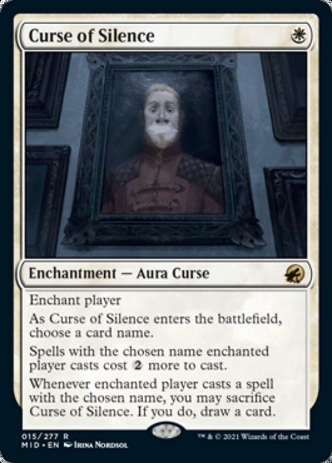 Curse of Silence [Innistrad: Midnight Hunt] | Exor Games Truro