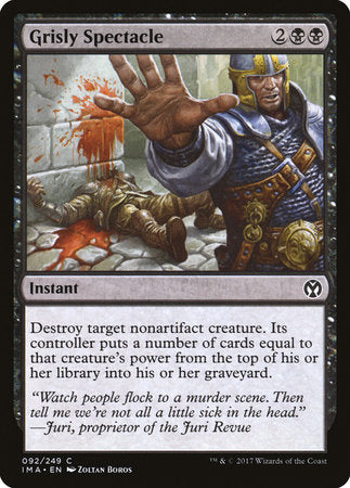 Grisly Spectacle [Iconic Masters] | Exor Games Truro