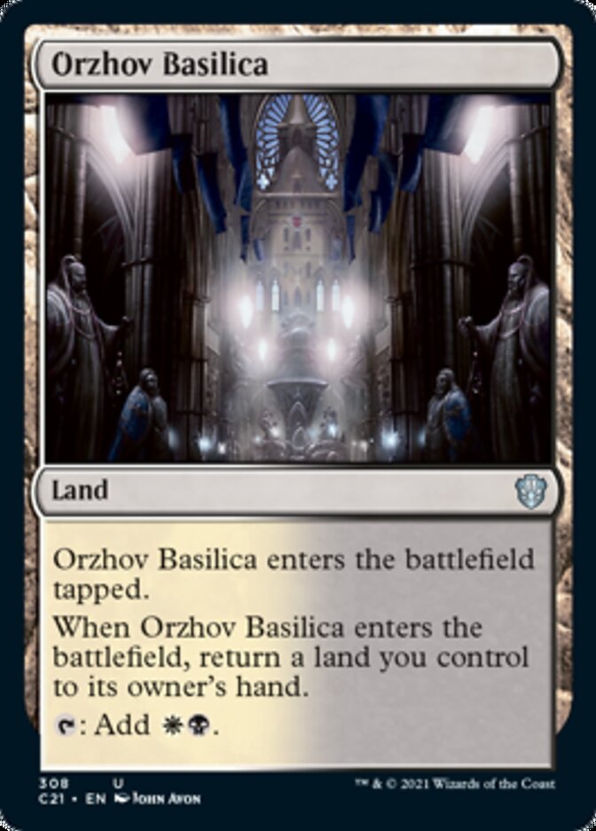 Orzhov Basilica [Commander 2021] | Exor Games Truro