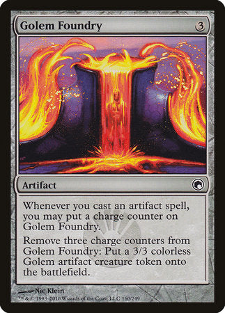 Golem Foundry [Scars of Mirrodin] | Exor Games Truro