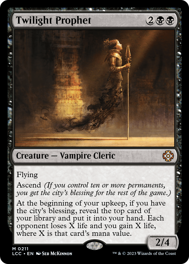 Twilight Prophet [The Lost Caverns of Ixalan Commander] | Exor Games Truro