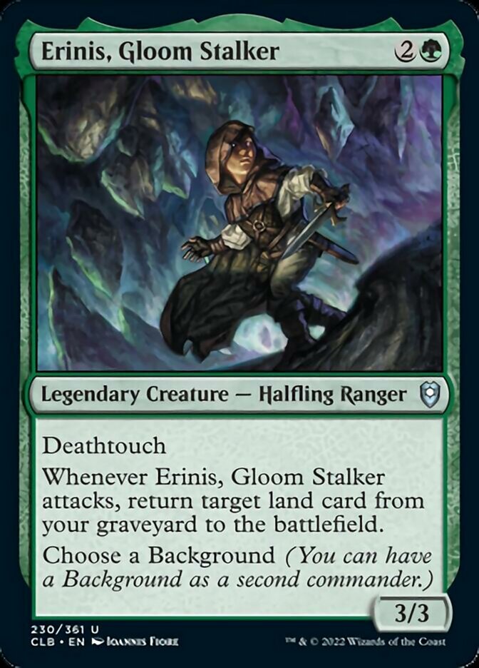 Erinis, Gloom Stalker [Commander Legends: Battle for Baldur's Gate] | Exor Games Truro