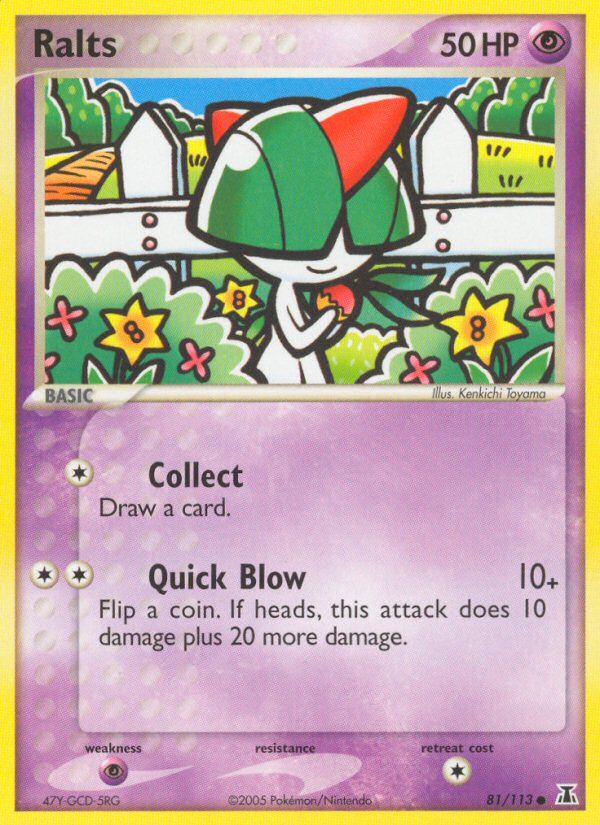 Ralts (81/113) [EX: Delta Species] | Exor Games Truro