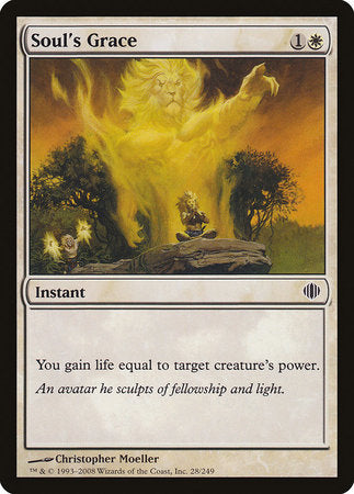 Soul's Grace [Shards of Alara] | Exor Games Truro