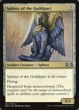 Sphinx of the Guildpact [Ravnica Allegiance] | Exor Games Truro
