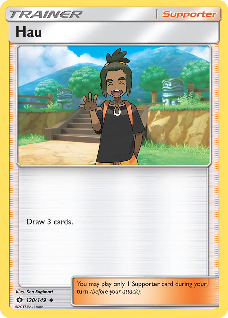 Hau (120/149) [Sun & Moon: Base Set] | Exor Games Truro