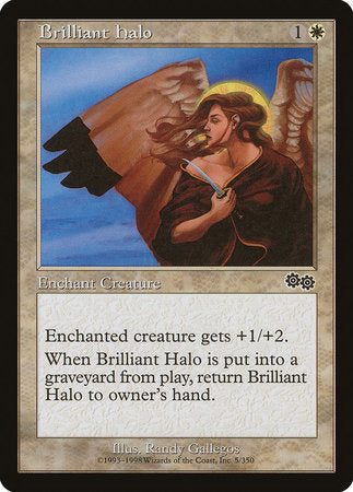 Brilliant Halo [Urza's Saga] | Exor Games Truro