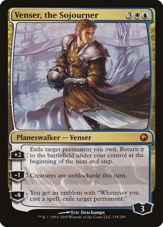 Venser, the Sojourner [Scars of Mirrodin] | Exor Games Truro