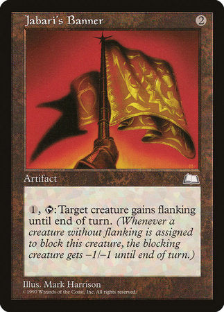 Jabari's Banner [Weatherlight] | Exor Games Truro