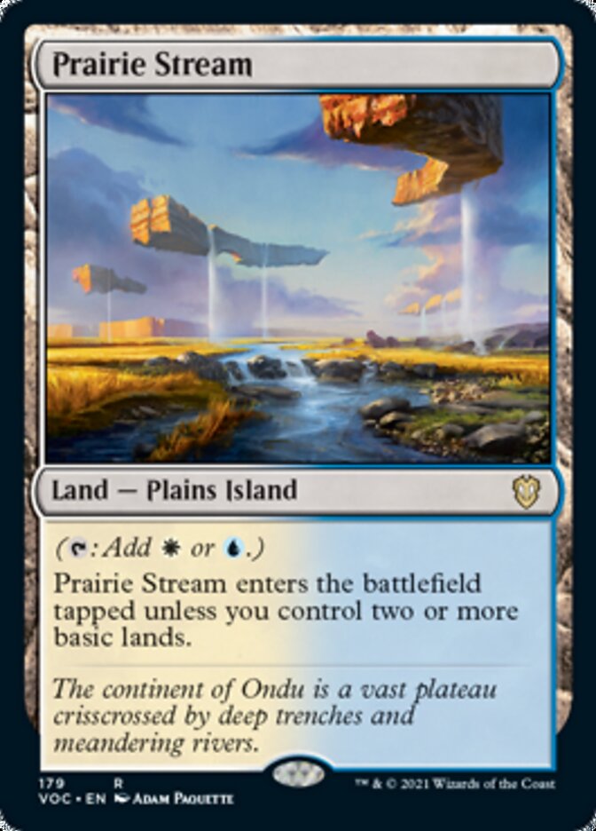 Prairie Stream [Innistrad: Crimson Vow Commander] | Exor Games Truro