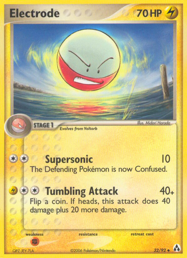 Electrode (32/92) [EX: Legend Maker] | Exor Games Truro