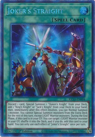 Joker's Straight (Collector's Rare) [KICO-EN004] Collector's Rare | Exor Games Truro