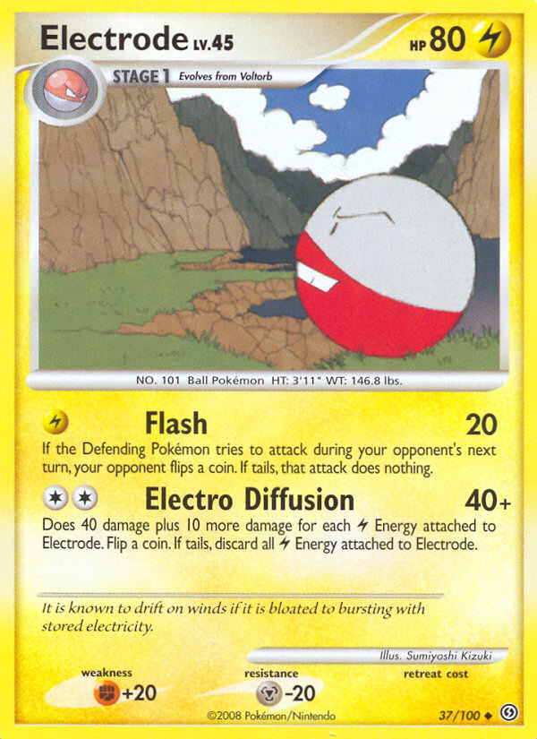 Electrode (37/100) [Diamond & Pearl: Stormfront] | Exor Games Truro