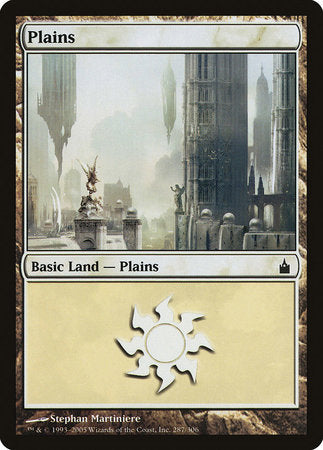 Plains (287) [Ravnica: City of Guilds] | Exor Games Truro