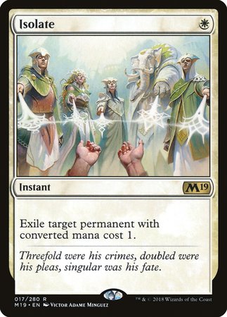Isolate [Core Set 2019] | Exor Games Truro