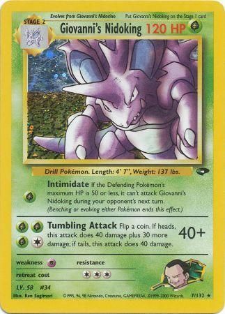 Giovanni's Nidoking (7/132) [Gym Challenge Unlimited] | Exor Games Truro