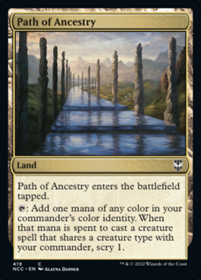 Path of Ancestry [Streets of New Capenna Commander] | Exor Games Truro