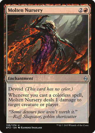 Molten Nursery [Battle for Zendikar] | Exor Games Truro