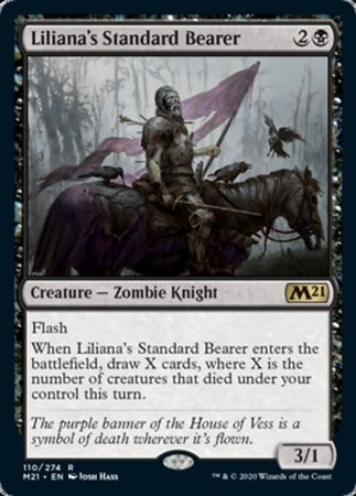 Liliana's Standard Bearer [Core Set 2021] | Exor Games Truro