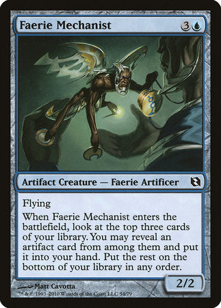 Faerie Mechanist [Duel Decks: Elspeth vs. Tezzeret] | Exor Games Truro