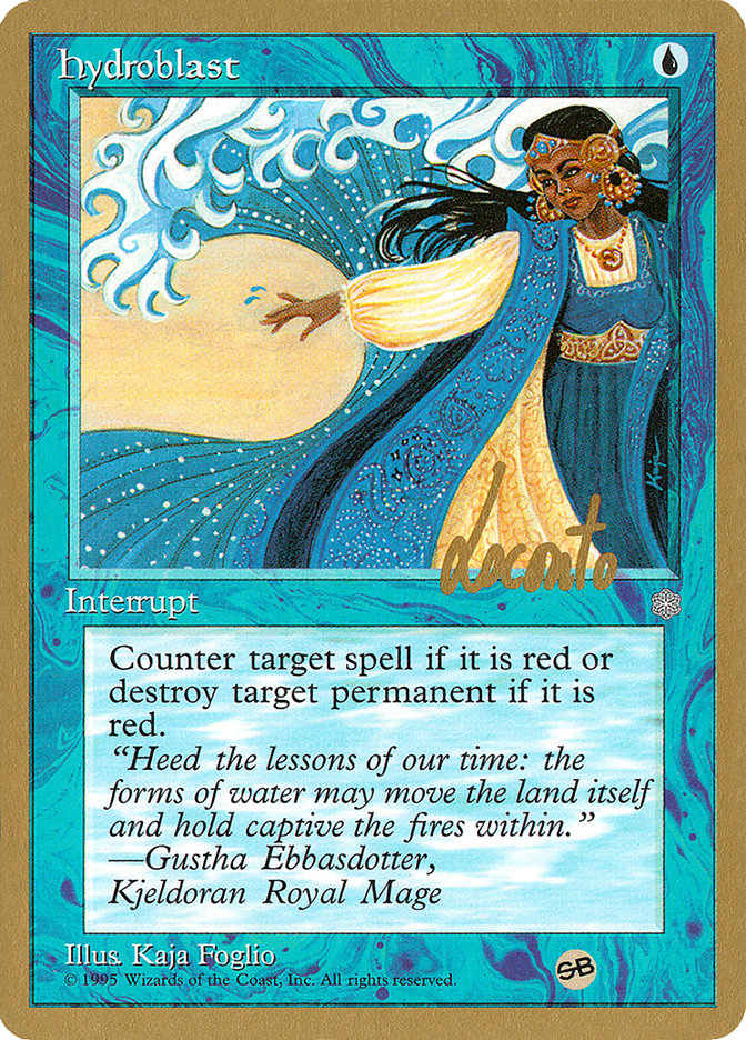 Hydroblast (Michael Loconto) (SB) [Pro Tour Collector Set] | Exor Games Truro