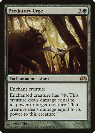 Predatory Urge [Planechase 2012] | Exor Games Truro