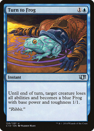 Turn to Frog [Commander 2014] | Exor Games Truro