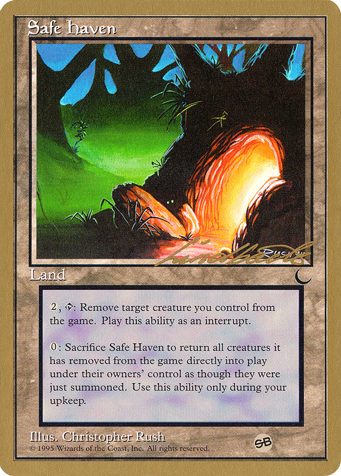 Safe Haven (Leon Lindback) (SB) [Pro Tour Collector Set] | Exor Games Truro