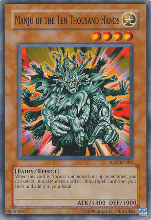 Manju of the Ten Thousand Hands [IOC-EN088] Common | Exor Games Truro
