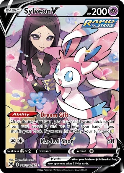 Sylveon V (TG14/TG30) [Sword & Shield: Brilliant Stars] | Exor Games Truro