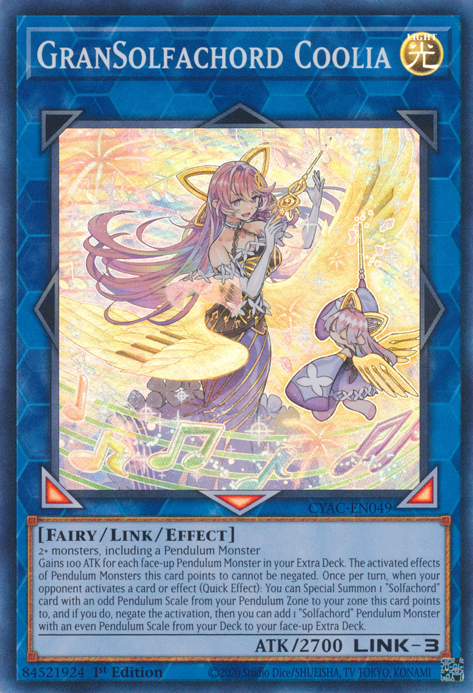 GranSolfachord Coolia [CYAC-EN049] Super Rare | Exor Games Truro