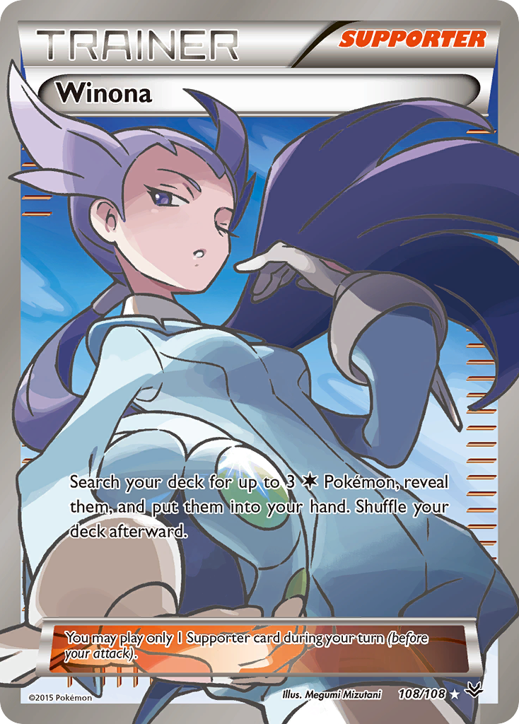 Winona (108/108) [XY: Roaring Skies] | Exor Games Truro