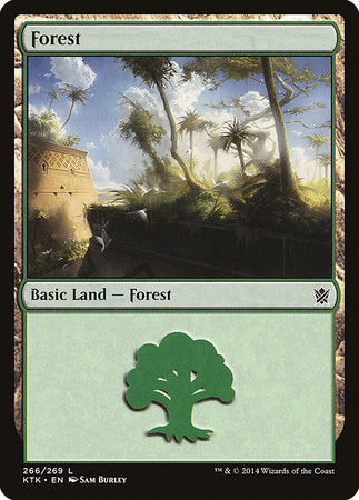 Forest (266) [Khans of Tarkir] | Exor Games Truro